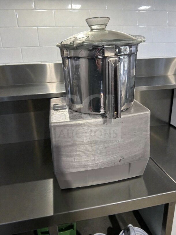 Robot Coupe R602 stainless steel food processor, UL & NSF listed, fully tested, premium condition, commercial use.