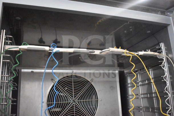 2021 Desmon GBF-15+ETL stainless steel blast chiller with 4 probes, 220V, 3 phase. Clean, commercial-grade interior.