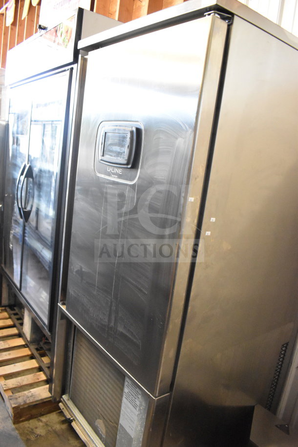 2024 Desmon GBF-15+ETL Stainless Steel Blast Chiller, 4 Probes, 220V, 3 Phase, in commercial kitchen setting.