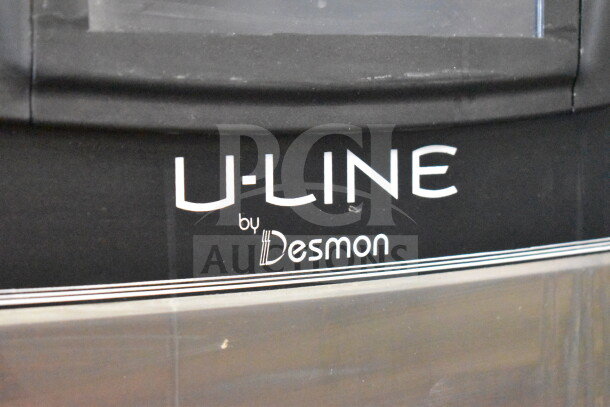 2024 Desmon GBF-15+ETL Stainless Steel Commercial Blast Chiller, 4 Probes, 220V, 3 Phase. U-Line by Desmon label shown.
