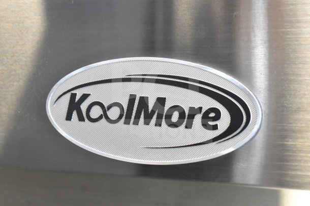 Brand new KoolMore SCDC-6P-SSL 59 in. six pan refrigerated countertop prep station, 115V, 1 phase, scratch and dent condition.