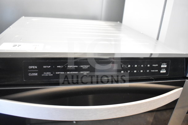 BRAND NEW KoolMore KM-MD-1SS Microwave Drawer, 24 in., stainless steel, 1.2 Cu. Ft., flat bottom, visible controls, minor scratches.