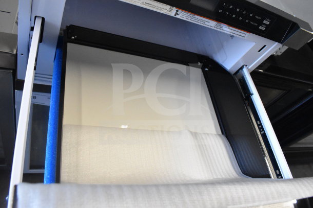 BRAND NEW 2026 KoolMore KM-MD-1SS 24" Stainless Steel Microwave Drawer, Wall-Mounted, 1.2 Cu. Ft., visible control panel.
