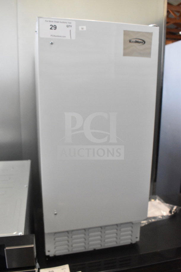 BRAND NEW 2025 KoolMore KM-BIM66-NSS 15" Pearl Ice Nugget Maker, 66lb/day, with drain pump. Scratch and dent condition.