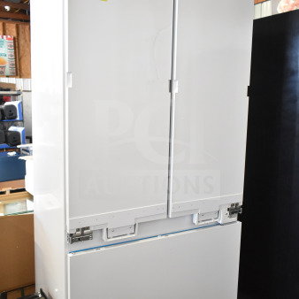 KoolMore KM-RER36-FDPR panel-ready French door refrigerator, 19.6 cu. ft., ice maker, water dispenser, scratch and dent condition.