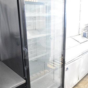 2017 Royal RVZFH-027-32 commercial single door reach-in freezer with glass door, 115 volts, excellent condition.