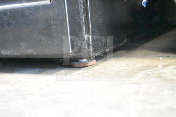 2017 Royal RVZFH-027-32 Commercial Freezer base, minor rust visible. Single door, 115V, 1 phase. Model RVZFH-027-32.
