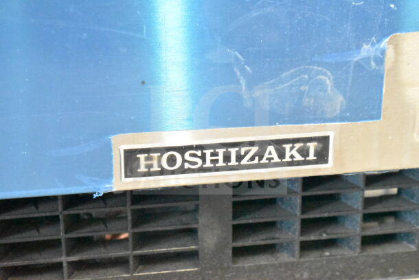 2024 Hoshizaki AM-50BAJ-DS Top Hat Cuber Icemaker, air-cooled, custom cabinet ready, visible Hoshizaki branding.