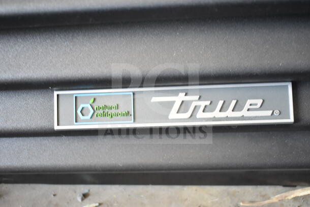 True TVM-48SL-HC cooler nameplate, 2 Door, commercial grade, 115 Volts, features natural refrigerant.