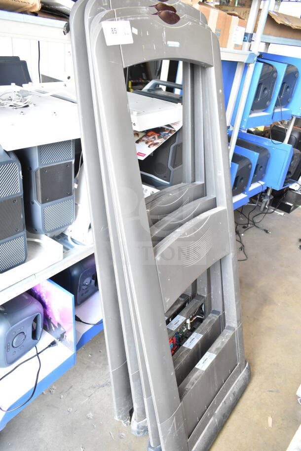 Four Sensormatic UM ADS PMP anti-theft scanners in good condition, visible label with price.