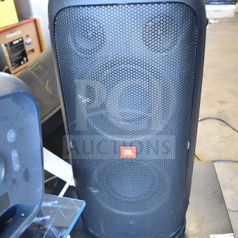 Store Display Including JBL PartyBox310 Speaker.