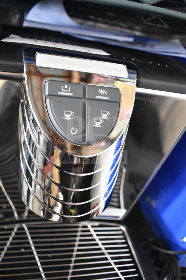 Brand new 2025 Nuova Simonelli OSCAR II AD Espresso Machine, scratch and dent, 110-120V, 1 phase, chrome finish.