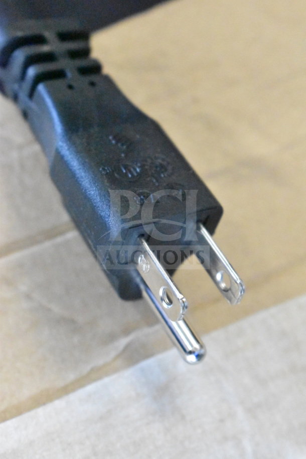 Close-up of a power plug for the 2025 Nuova Simonelli OSCAR II AD espresso machine, scratch and dent model.