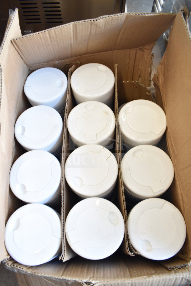 Five boxes containing 12 bottles each of BioPure Hand Wipes. New condition, secure packaging, ideal for bulk purchase.
