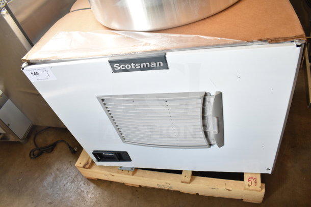 BRAND NEW 2025 Scotsman MC0330MAX-1A ice machine, 30", medium cube, 400 lb capacity, 115V, 1 Phase, scratch and dent condition.