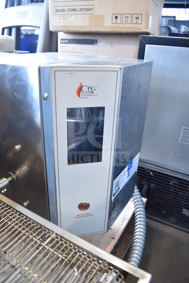 BRAND NEW Cooking Performance Group 351ICOED countertop impinger electric conveyor oven, 240V, 1 Phase, minor scratches.