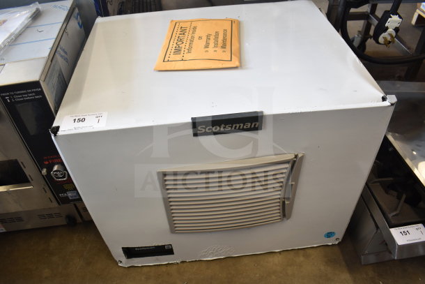 BRAND NEW 2025 Scotsman MC0330SAX-1A Prodigy Elite® 30" Ice Machine, 365 lb., 115V, visible scratches on casing.