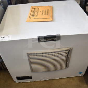 BRAND NEW 2025 Scotsman MC0330SAX-1A Prodigy Elite® 30" Ice Machine, 365 lb., 115V, visible scratches on casing.