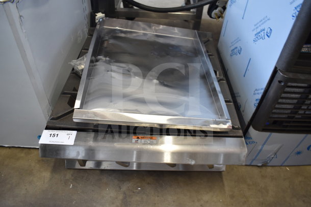 BRAND NEW Cooking Performance Group 4 Burner Gas Range, model 351RCPG24NL, 88,000 BTU, scratch and dent condition.