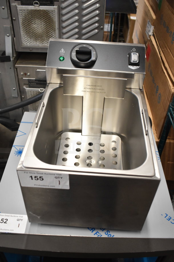 Brand new 2025 Vollrath FFA8020 countertop fryer. Single bay, 120V, 1 phase. Slight dents, pristine condition.