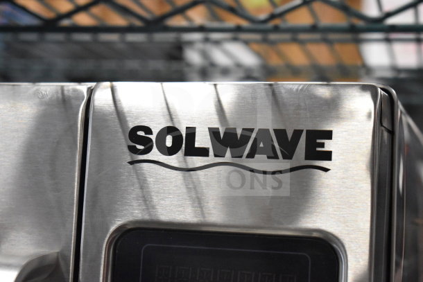 2025 Solwave 180MW1200TA stackable commercial microwave, 1.2 cu. ft., push-button controls, 120V, brand new scratch and dent.