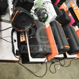 5 Store Display Including JBL Speaker. 5 Times Your Bid!