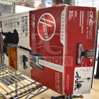 BRAND NEW SCRATCH AND DENT! 430BH53422V Hoover ONEPWR Evolve Pet BH53422V 9 3/4" Cordless Bagless Upright Vacuum Cleaner with 4.0 Ah Battery and Charger