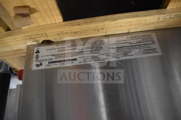 Star Ultra Max BG-860TA-LP 60" LP Griddle, scratch and dent, 150,000 BTU, snap-action thermostatic controls, label visible.