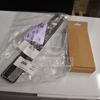 Brand new HP371108 Lincoln 371108 Dcti Membrane Switch, with labels indicating model and condition; packaged with cardboard box.