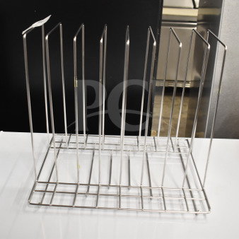 BRAND NEW Pitco® B4511001 Rack in stainless steel. Minor scratches; suitable for suitcase support. Model 614B4511001.