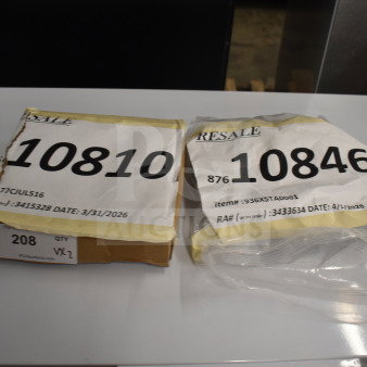 Two brand new items: 936XSTA0001 Vollrath stove element and AvaMix 177CJUL516 Julienne cutting disc. Labeled for resale.