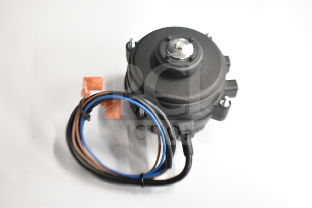 Manitowoc Ice 000015390 Service Asm Fan Motor, 115V, new with minor scratches, includes wiring connectors.