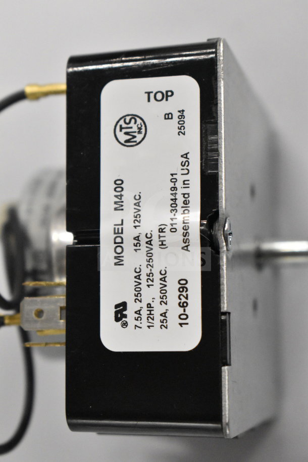 Brand new Turbo Air Refrigeration 30227M4000 relay, M400 model, 7.5A 250VAC, assembled in USA.