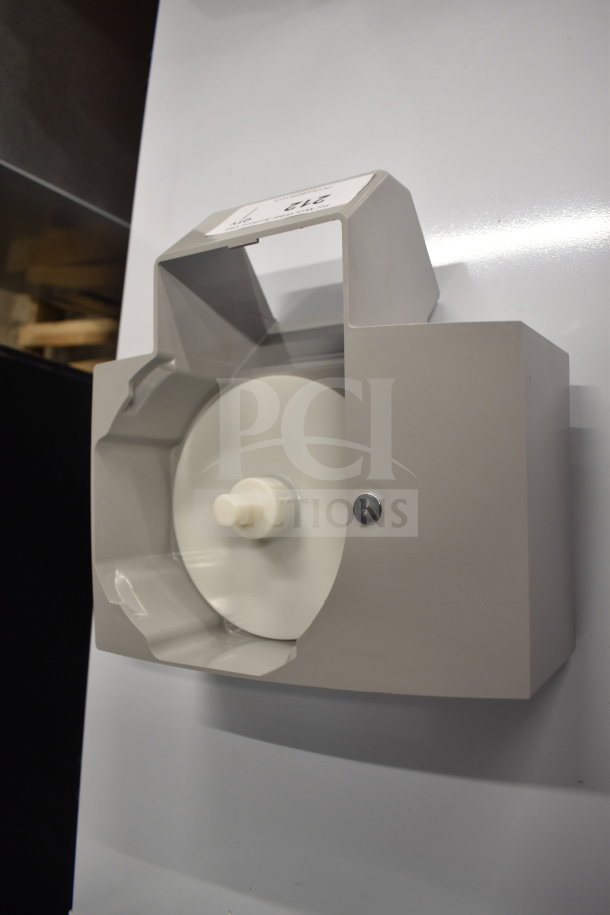 Gray Poly Continuous Feed Head for food processor, scratch and dent condition, brand new.