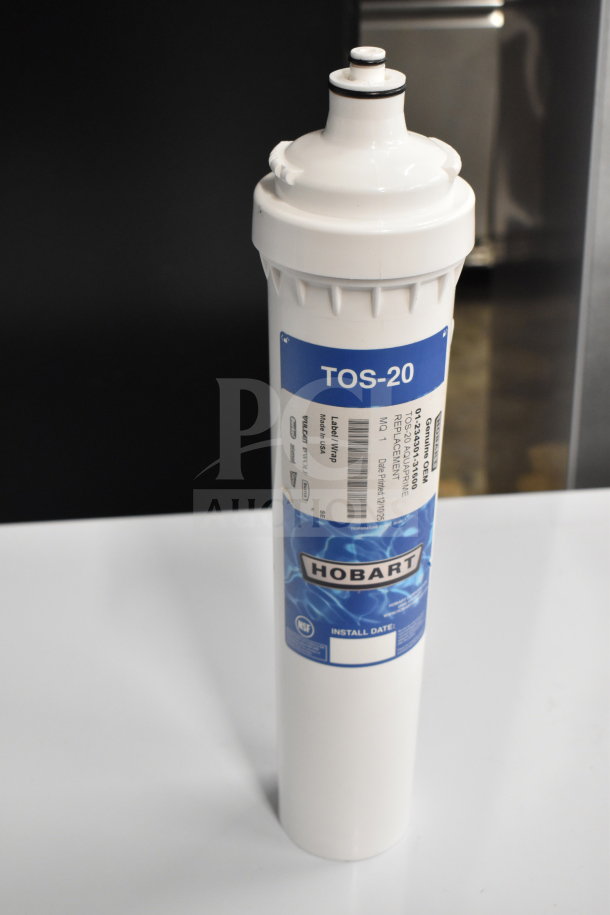 BRAND NEW Hobart Aquaprime TOS-20 replacement filter, model 01-234301-31600, scratch and dent condition, label intact.