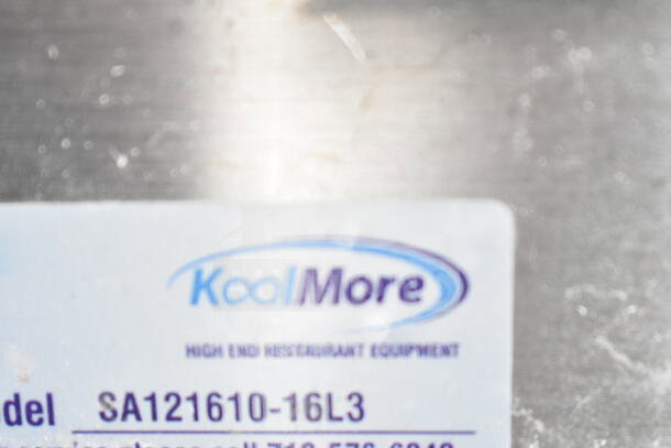 Brand new KoolMore SA121610-16L3 sink, 31" with drainboard, 18-gauge stainless steel. Scratch and dent condition.