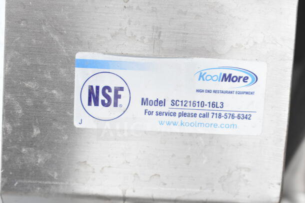 BRAND NEW KoolMore SC121610-16L3 55" Sink, 3 compartments, scratch and dent, NSF certified label, no legs.