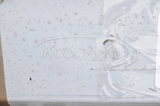 KoolMore SC101410-12B3 sink, 54" stainless steel, three compartments, brand new, scratch and dent, logo visible.