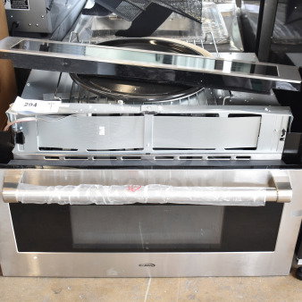 KoolMore KM-CWO30-SS 30" built-in microwave with convection oven. Scratch and dent condition, 1.6 cu. ft. capacity.
