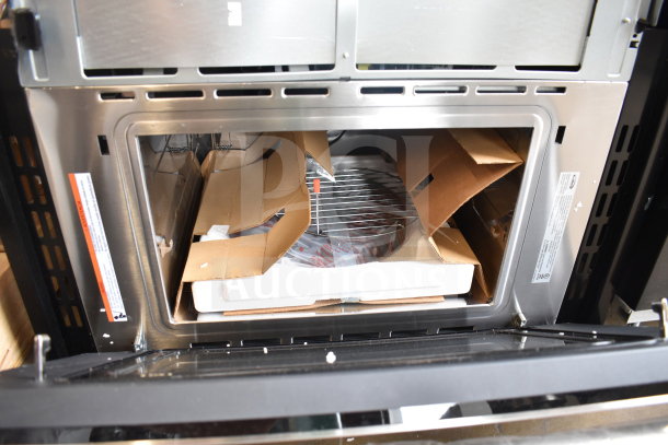 Brand new KoolMore KM-CWO30-SS 30" built-in microwave with convection oven and air fryer, scratch-and-dent, 1.6 cu. ft. capacity.