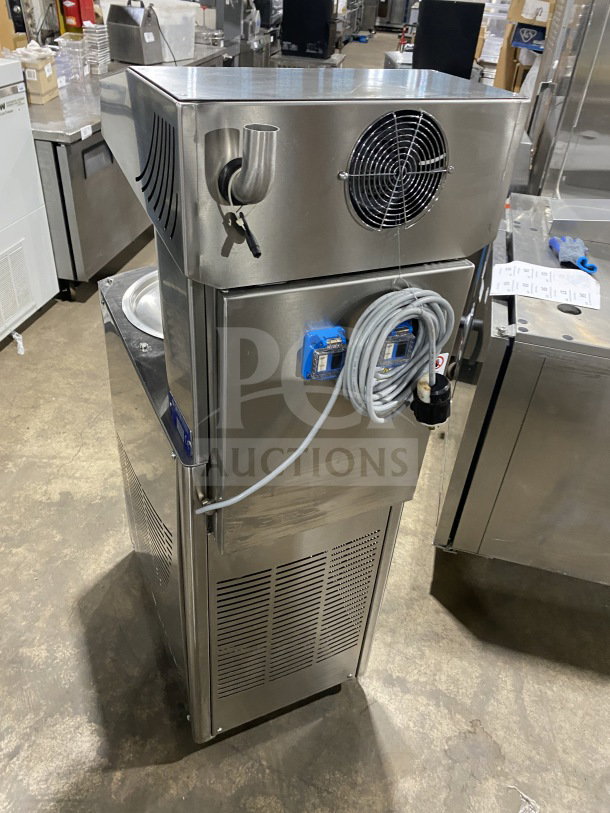 RARE Selmi 2016 Futura EX Series stainless steel chocolate tempering machine, model FUTURA, electric powered, excellent condition.