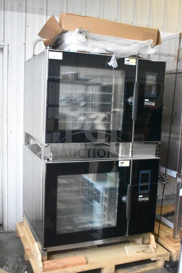 2023 Blodgett Invoq Hybrid 6-2/1 GN combi oven, brand new, electric, 208-240V, 3 phase, scratch and dent condition.