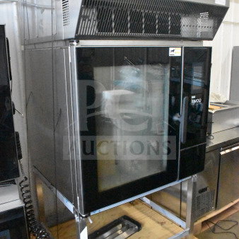 2024 Blodgett Invoq Hybrid 10-2/1GN commercial electric combi convection oven, ventless Hoodini hood, 208V, 3 phase.