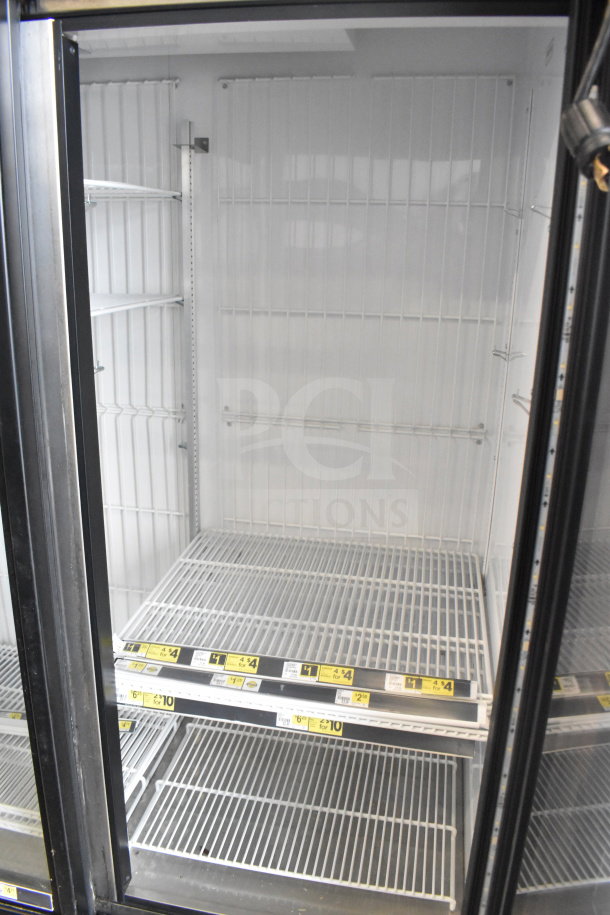 2017 True GDM-72F-HC 3-door freezer merchandiser, commercial-grade, tested and working, excellent condition.