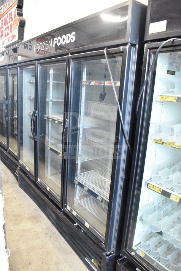 2017 True GDM-72F-HC 3-door commercial freezer, model GDM-72F-HC, tested, working, excellent condition.
