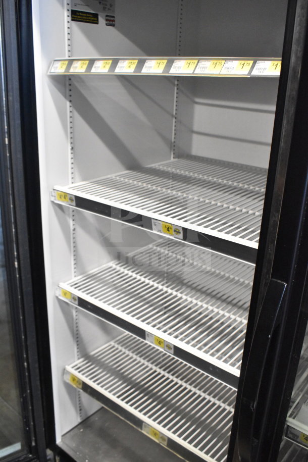 2017 True GDM-72-HC cooler with 3 glass doors, adjustable shelves. Tested, working, 115V, 1 Phase. Clean condition.