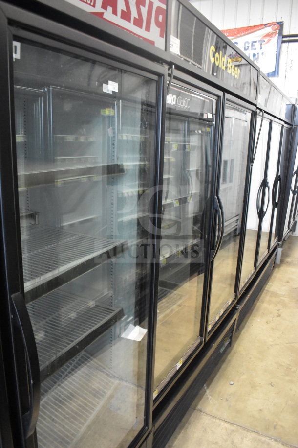 2019 True GDM-49-HC commercial cooler, 2-door, glass front, 115V, 1 Phase, tested, working condition.