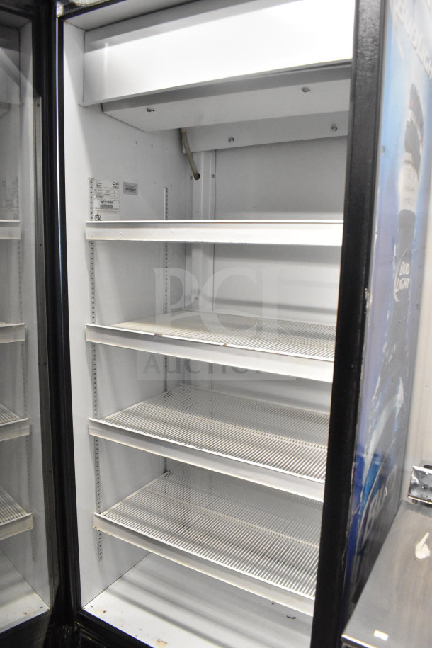Criotech CVZ-19 MRI single-door cooler merchandiser. Tested, working condition. 115V, 1 phase. Four adjustable shelves.