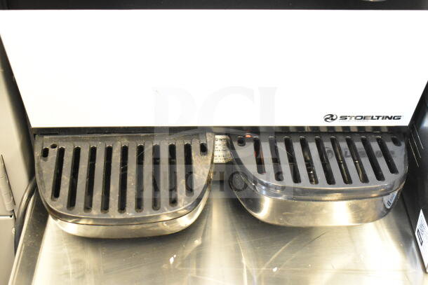 BRAND NEW Stoelting by Vollrath SCBF128-37 double frozen beverage machine, 2.6-gallon capacity, 115 volts, scratch and dent.