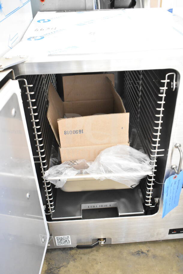 Brand new 2025 Cleveland 22CCT6 SteamChef, 6-pan electric steamer. Scratch and dent condition, 208/240V, 3 phase.